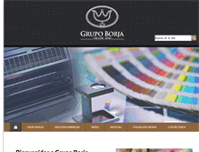 Tablet Screenshot of grupoborja.com